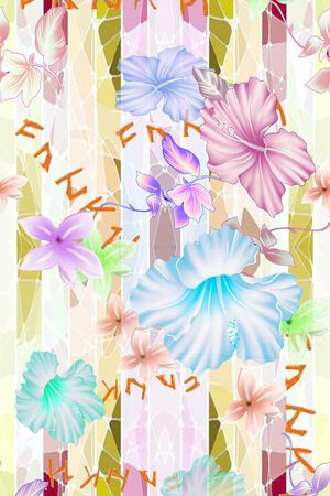 时尚印花华亿平台图片