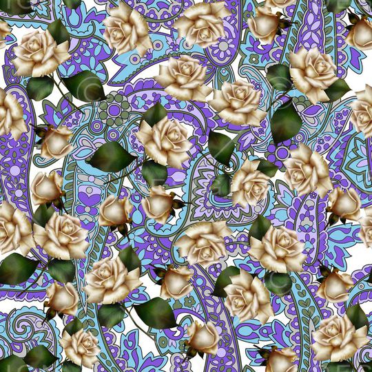 复古风印花华亿平台图片