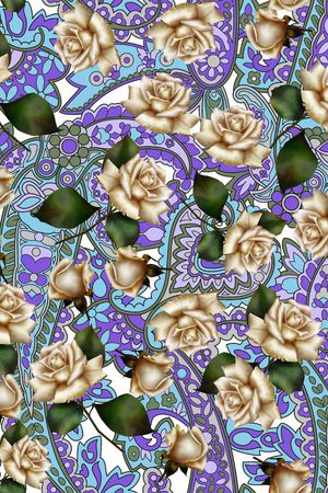 复古风印花华亿平台图片