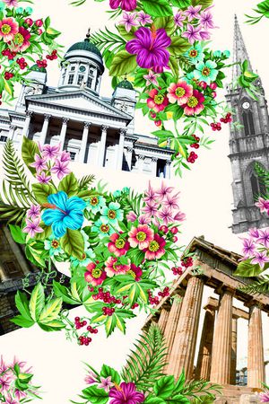 建筑印花华亿平台图片