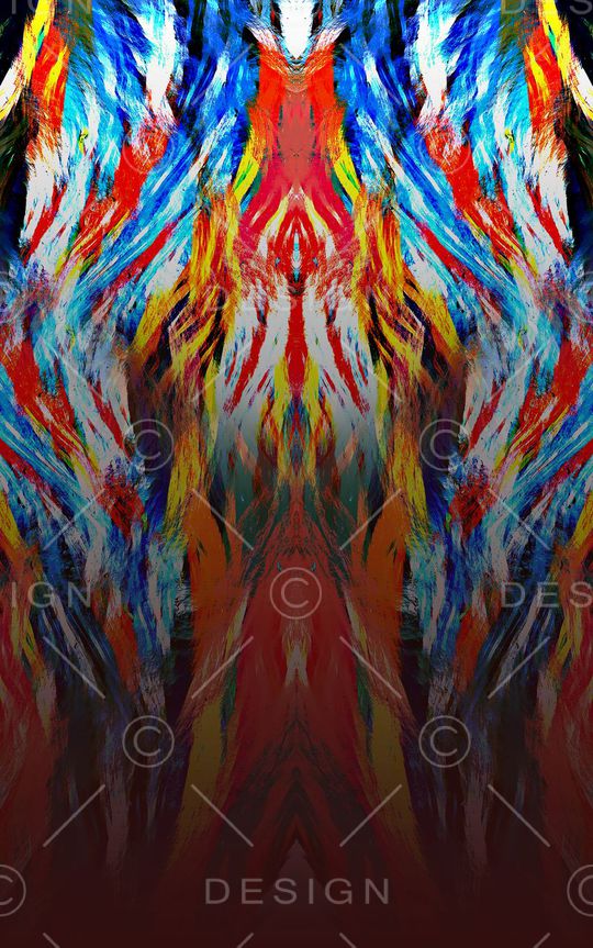 抽象印花华亿平台图片