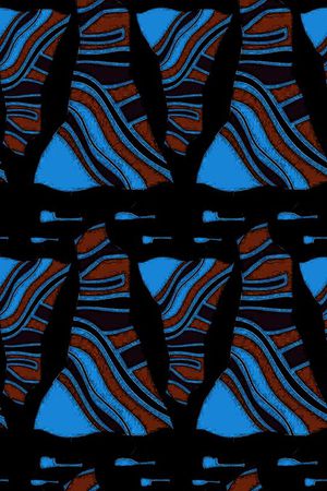 抽象印花华亿平台图片