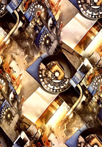 450917-抽象华丽都市