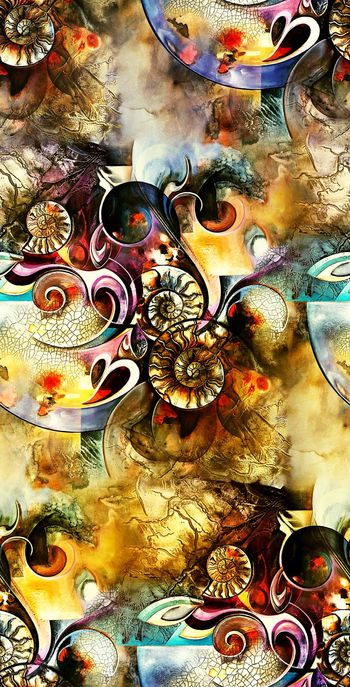 450920-抽象时尚海洋生物