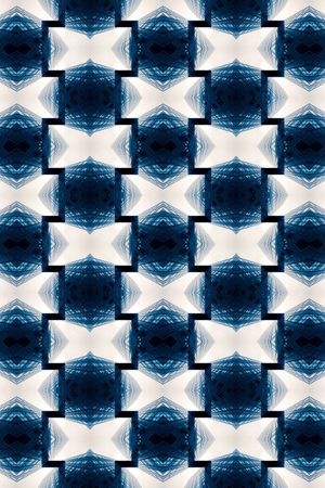 格子印花华亿平台图片