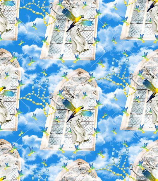 风景印花华亿平台图片