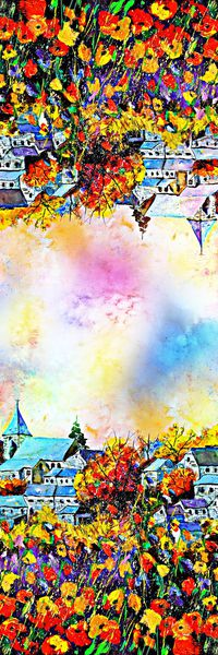 彩色印花华亿平台图片