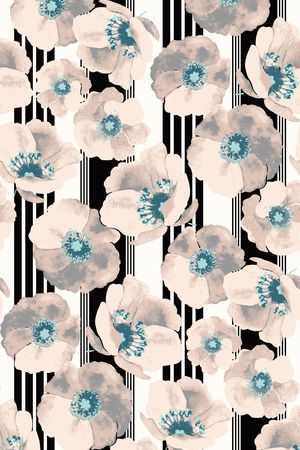 流行时尚秋冬女装印花华亿平台图片