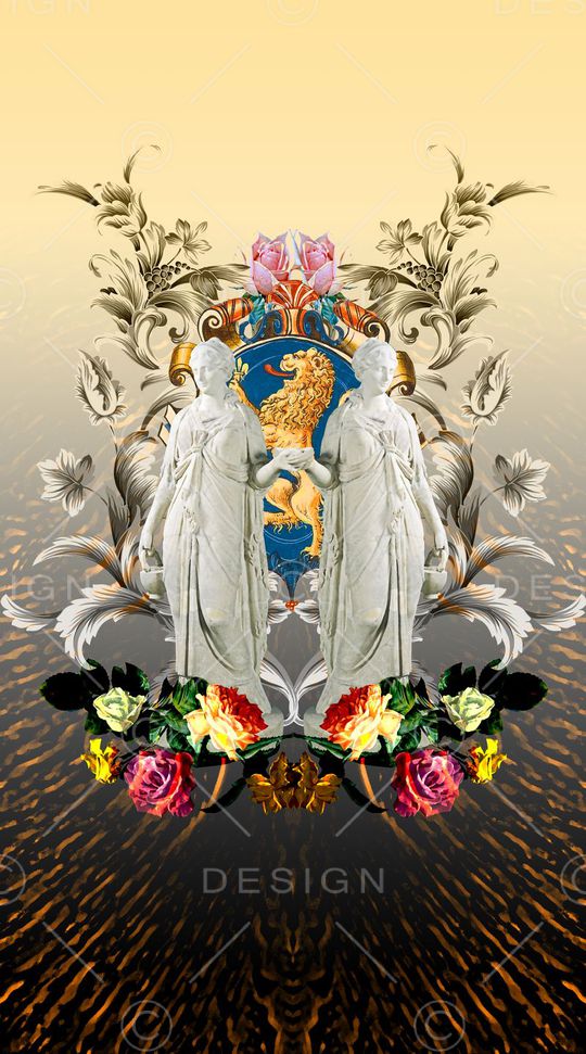 雕塑印花华亿平台图片