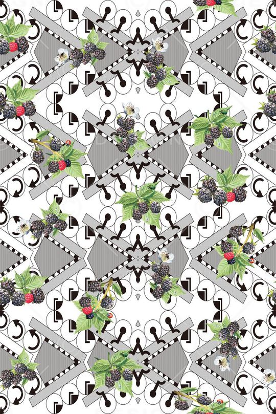 几何背景印花华亿平台图片