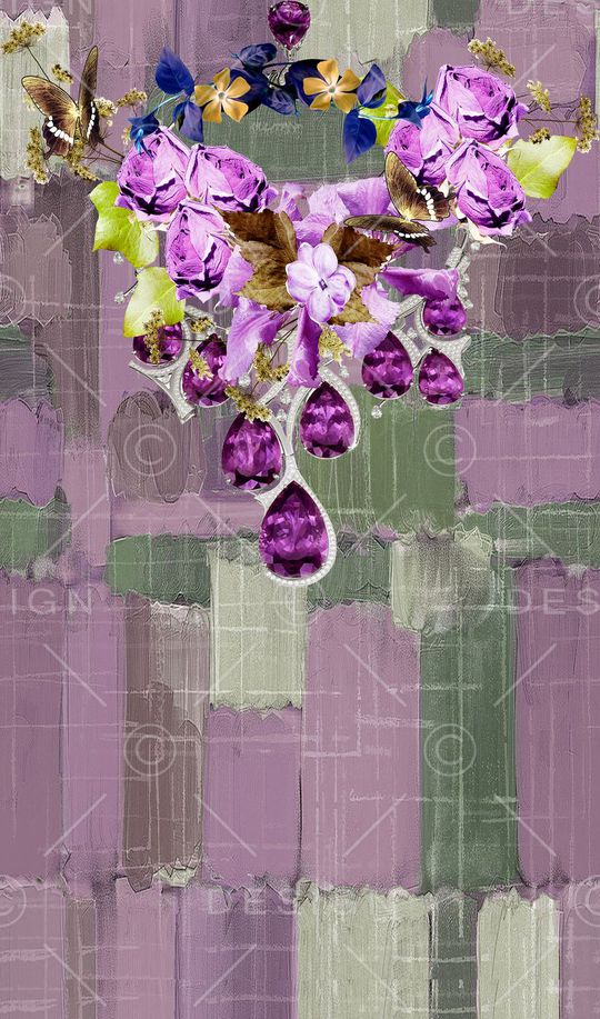 定位花印花华亿平台图片