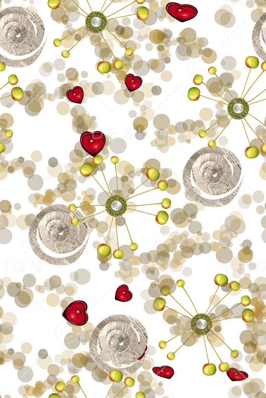 爱心印花华亿平台图片