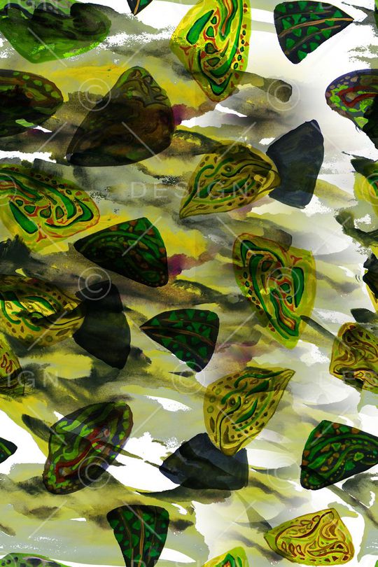 抽象印花华亿平台图片