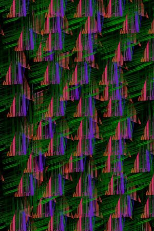 抽象印花华亿平台图片