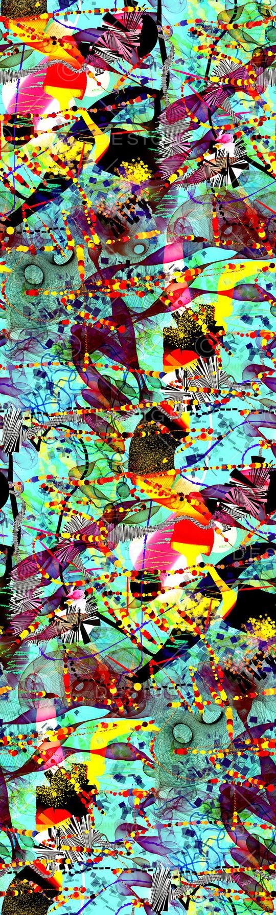 抽象印花华亿平台图片