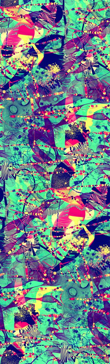 451632-热情奔放的抽象几何色彩