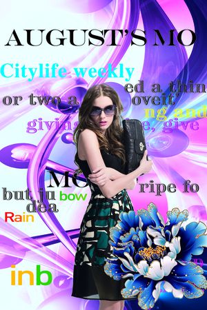 欧美美女定位花印花华亿平台图片