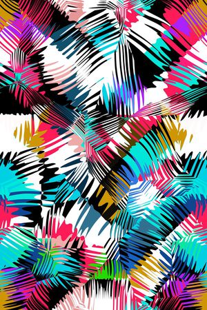 抽象印花华亿平台图片