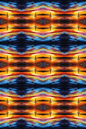 重彩油画印花华亿平台图片