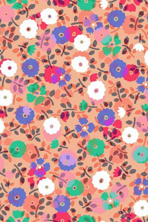 复古印花华亿平台图片