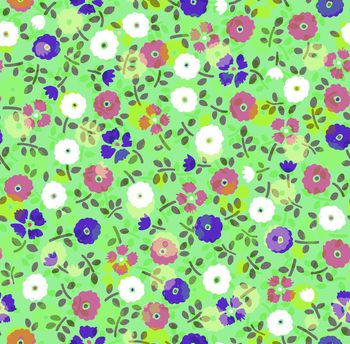 451878-新式复古碎花