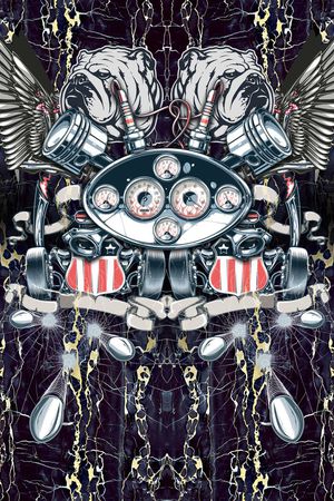 潮流印花华亿平台图片