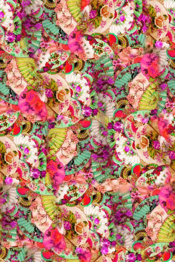 451919-满版扇子组合