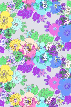 复古印花华亿平台图片