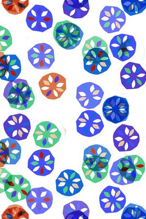 清新印花华亿平台图片