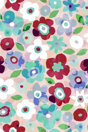 清新印花华亿平台图片