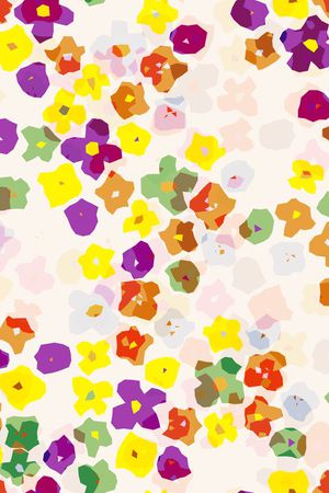 清新印花华亿平台图片