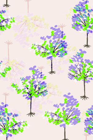 田园风印花华亿平台图片