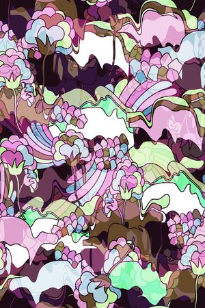 复古印花华亿平台图片