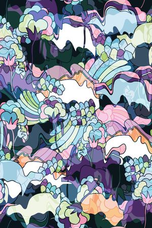 复古印花华亿平台图片