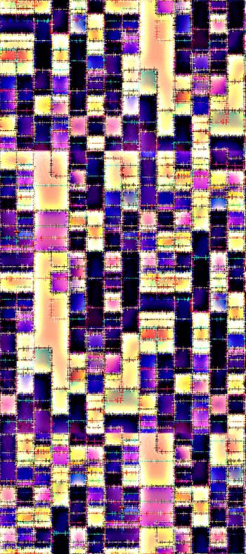 452153-动感几何 多彩格子组合