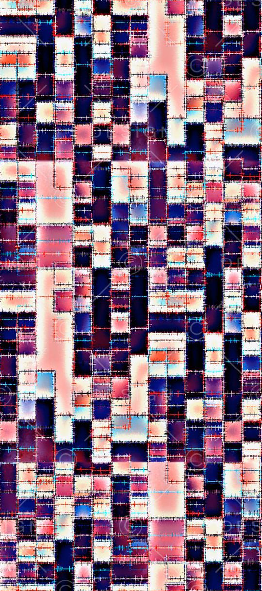 格子印花华亿平台图片