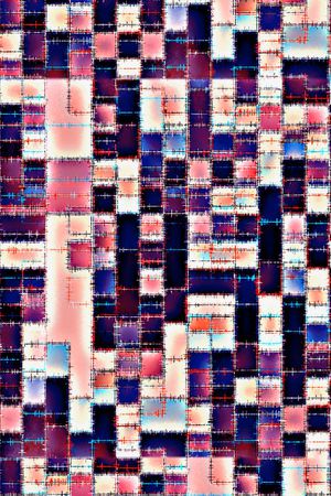 格子印花华亿平台图片