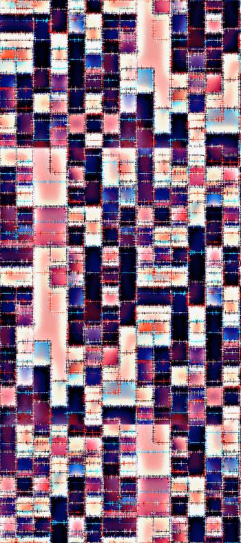 452154-动感几何 多彩格子组合