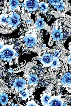 花朵印花华亿平台图片