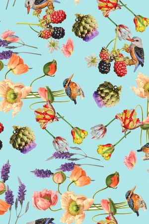 流行时尚印花华亿平台图片