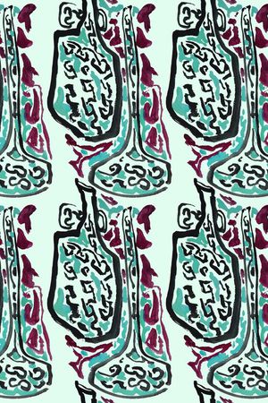 抽象印花华亿平台图片