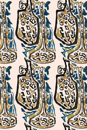 抽象印花华亿平台图片