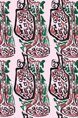 抽象印花华亿平台图片