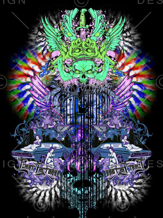 潮流印花华亿平台图片