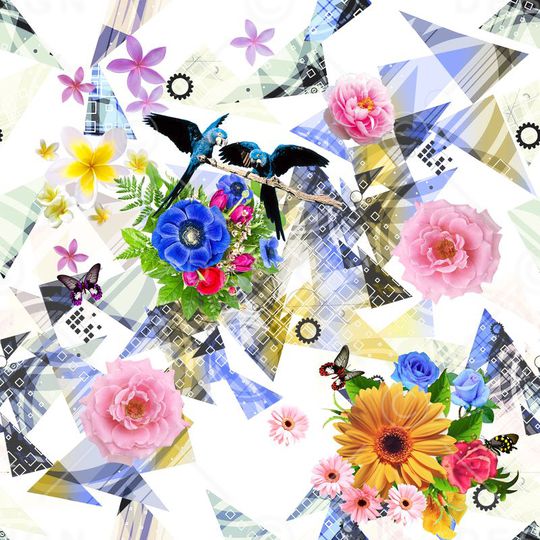 动物印花华亿平台图片