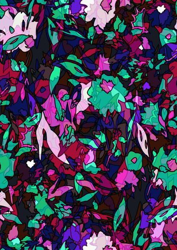 70年代印花华亿平台图片