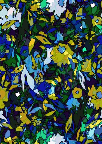 452393-复古70年代花卉