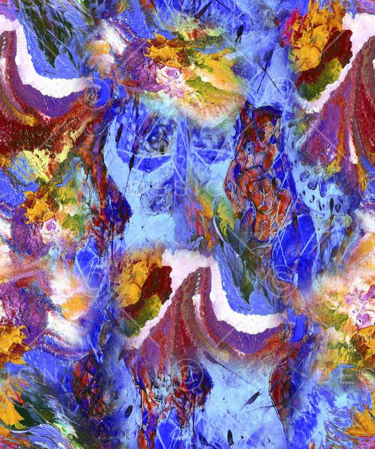 抽象底纹印花华亿平台图片