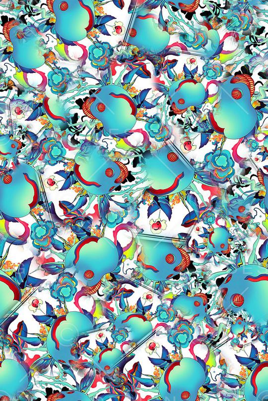 卡通印花华亿平台图片