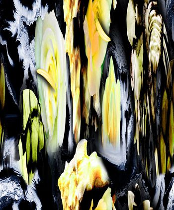 452497-抽象花朵X6A1女装 短裙华亿平台 女